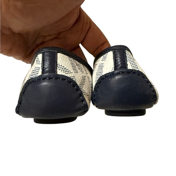 Michael Kors Beige and Black Loafers - Picture 4 of 10